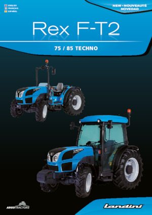 Tractoare 4WD Landini Rex 75 F Techno
