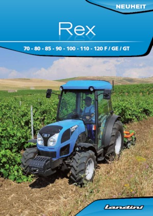Tractoare 4WD Landini Rex 85F