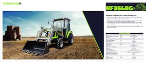 Tractoare 4WD Zoomlion RF354BG