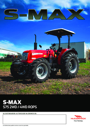 Tractoare 4WD McCormick S 75 Max 