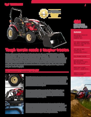 Tractoare municipale Yanmar SA424DHX