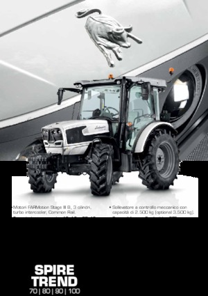 Tractoare 4WD Lamborghini Spire 80 Trend 