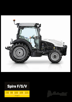 Tractoare 4WD Lamborghini Spire F 105 