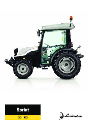 Tractoare 4WD Lamborghini Sprint 50