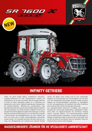 Tractoare 4WD Carraro SR 7600 Infinity
