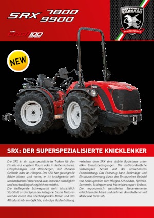 Tractoare 4WD Carraro SRX 9900