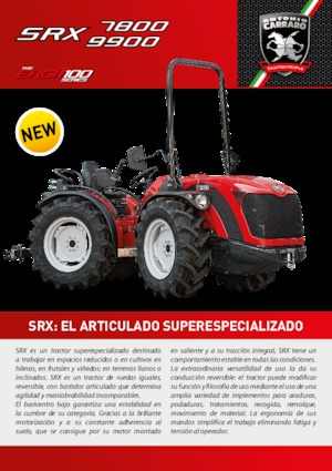 Tractoare 4WD Carraro SRX 9900