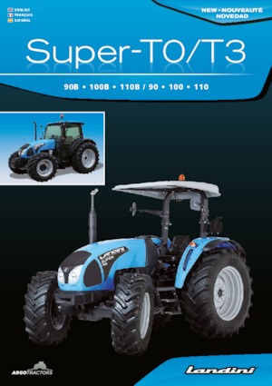 Tractoare 4WD Landini Super 90 
