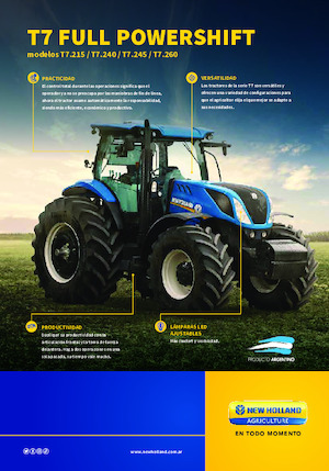 Tractoare 4WD New Holland T7.215