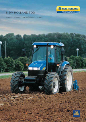 Tractoare 4WD New Holland TD90D Plus