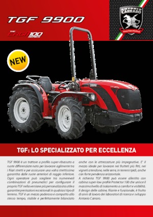 Tractoare 4WD Carraro TGF 9900
