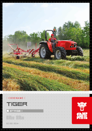 Tractoare 4WD SAME Tiger 50