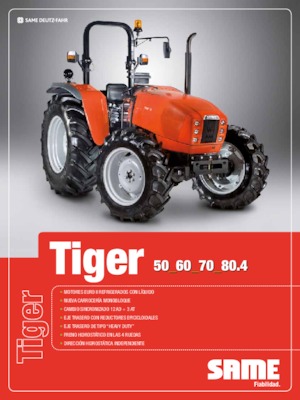 Tractoare 4WD SAME Tiger 50