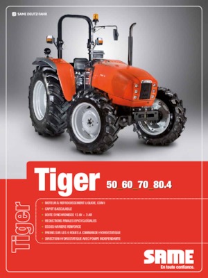 Tractoare 4WD SAME Tiger 50
