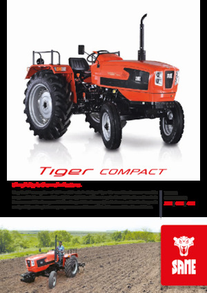 Tractoare 4WD SAME Tiger Compact 35 E