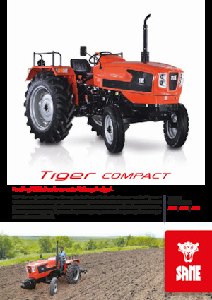 Tractoare 4WD SAME Tiger Compact 35 E