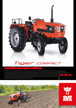Tractoare 4WD SAME Tiger Compact 35 E