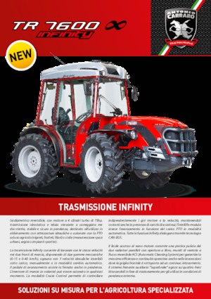 Tractoare 4WD Carraro TR 7600 Infinity