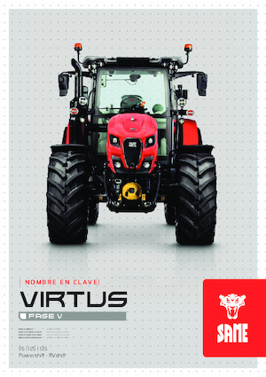 Tractoare 4WD SAME Virtus 135 
