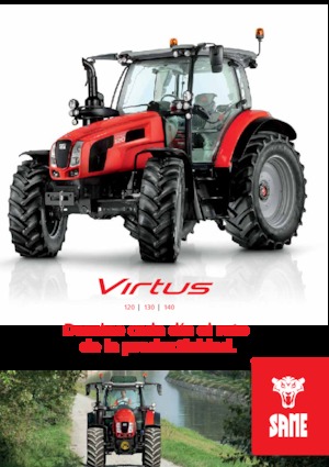 Tractoare 4WD SAME Virtus 140 