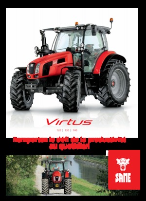 Tractoare 4WD SAME Virtus 140 