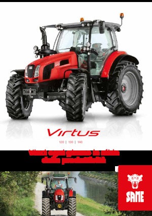 Tractoare 4WD SAME Virtus 140 