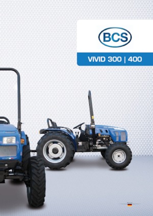 Tractoare 4WD BCS Vivid 400