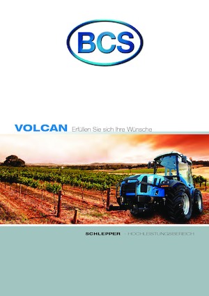 Tractoare 4WD BCS Volcan 750 DS