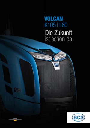 Tractoare 4WD BCS Volcan K105 SDT