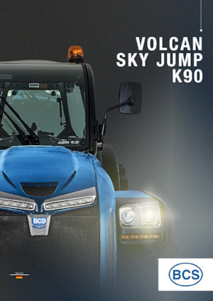 Tractoare 4WD BCS Volcan K90 Ai-Tractor 