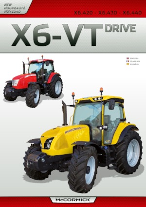 Tractoare 4WD McCormick X6.420VT-Drive