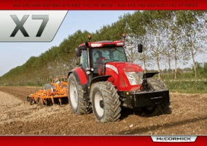 Tractoare 4WD McCormick X7.650 P6-Drive
