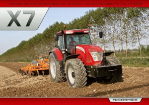 Tractoare 4WD McCormick X7.650 P6-Drive