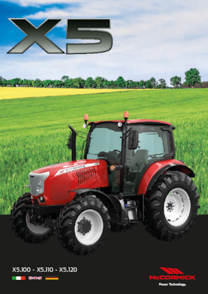 Tractoare 4WD McCormick X5.110 Efficient