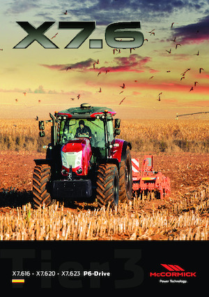 Tractoare 4WD McCormick X7.623 P6-Drive