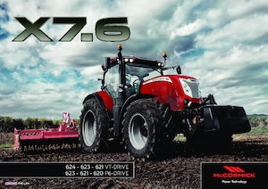 Tractoare 4WD McCormick X7.624T VT-Drive Clever Plus