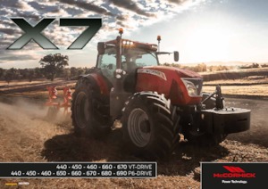 Tractoare 4WD McCormick X7.450 VT-Drive