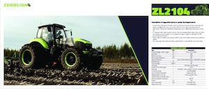 Tractoare 4WD Zoomlion ZL2104