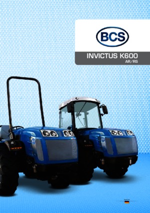 Tractoare 4WD BCS Invictus K600 AR
