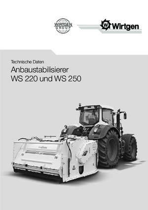 Reciclatoare rutiere la rece Wirtgen WS 2500