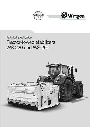 Reciclatoare rutiere la rece Wirtgen WS 2500