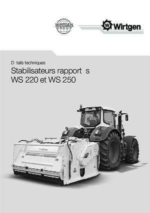 Reciclatoare rutiere la rece Wirtgen WS 2500