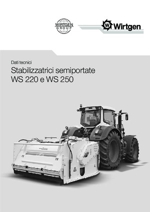 Reciclatoare rutiere la rece Wirtgen WS 2500