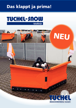 Pluguri de zăpadă ajustabile Tuchel Vario 150