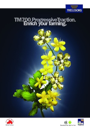 Anvelope pentru agricultură Trelleborg TM700 ProgressiveTraction 480/70R38 145 D