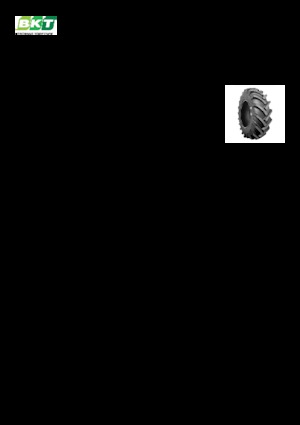 Anvelope pentru agricultură BKT TR 136 16.9 - 30