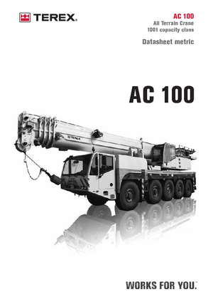 Macarale all-terrain Terex-Demag AC 100 (10x8x8)