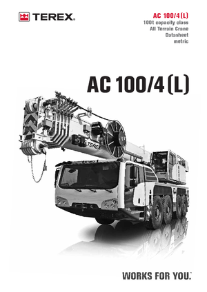 Macarale all-terrain Terex-Demag AC 100/4 (8x6x8)