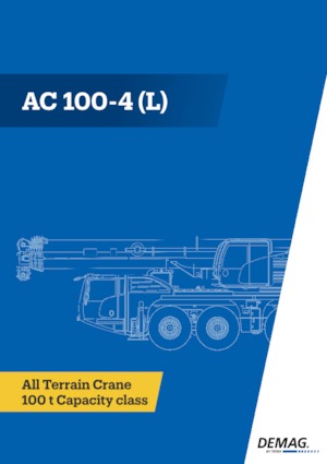 Macarale all-terrain Demag AC 100-4L