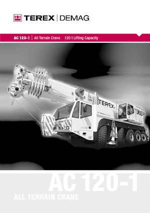 Macarale all-terrain Terex-Demag AC 120-1 (10x8x8)